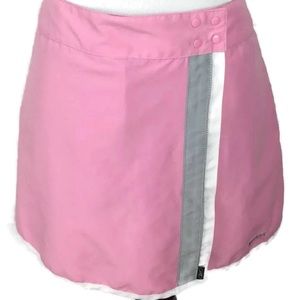 Reebok Pink Snap Button Athletic Skort XL